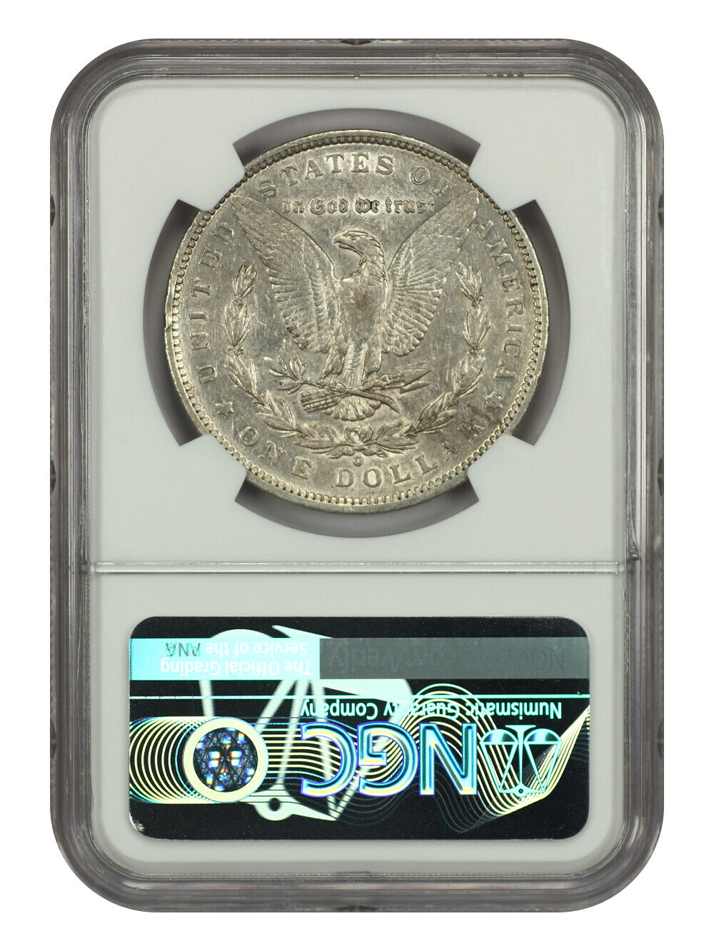 1891-O $1 NGC AU53