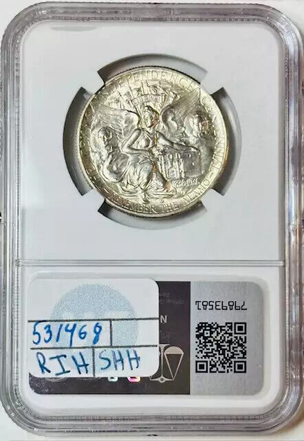 1936 D Classic Commemorative Texas Independence Centennial NGC MS-67 TEXAS