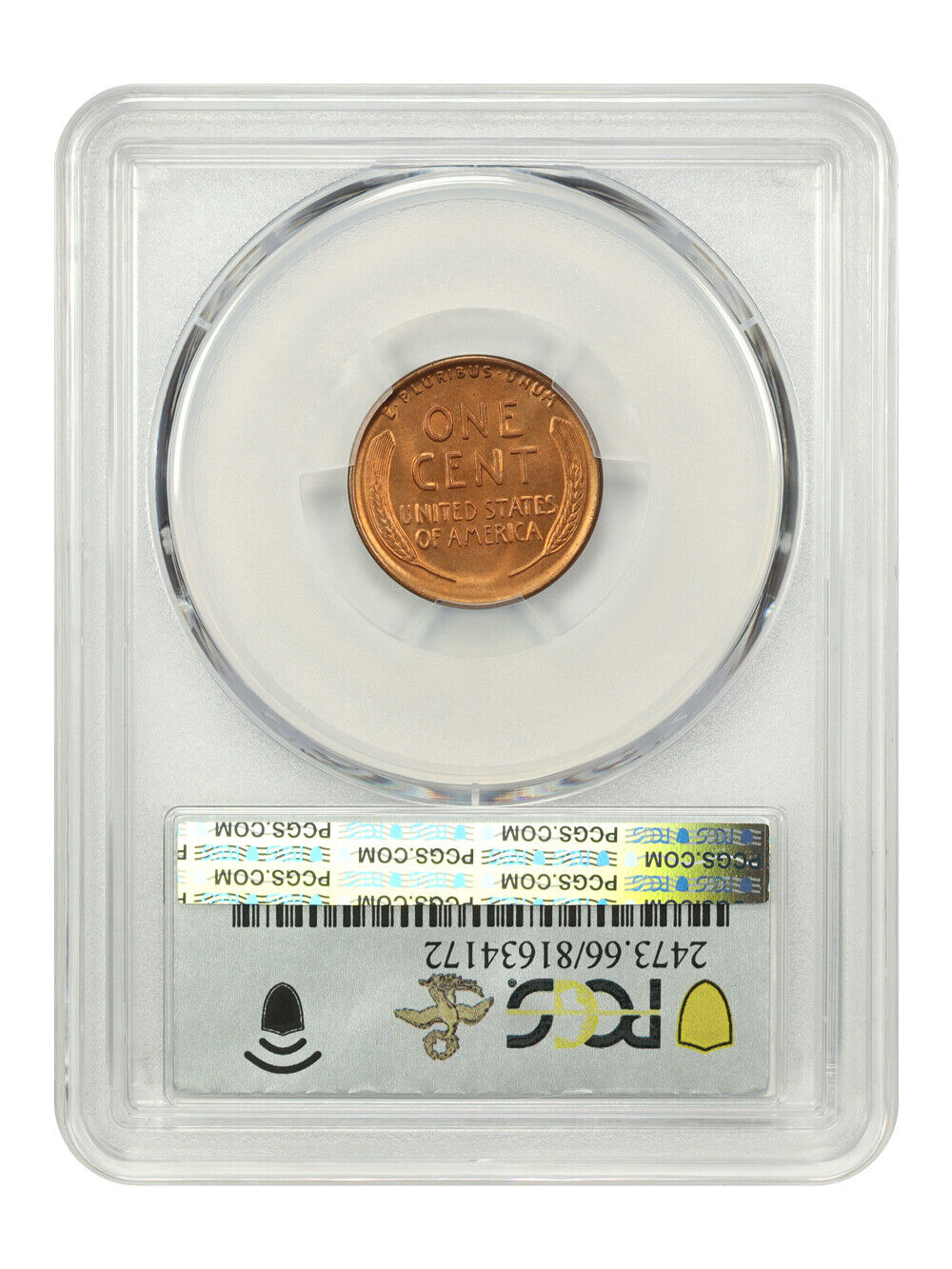 1914-D 1c PCGS MS66 RD ex: D.L. Hansen