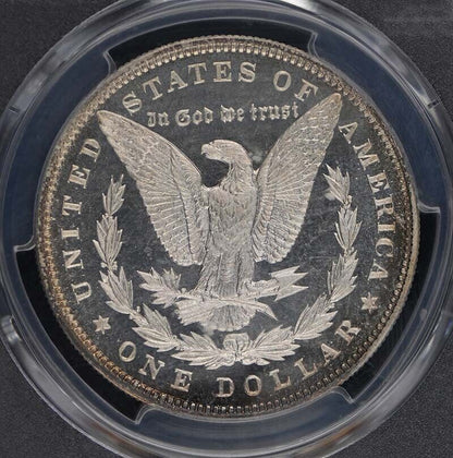 1892 $1 Morgan Dollar PCGS PR67+ (CAC)