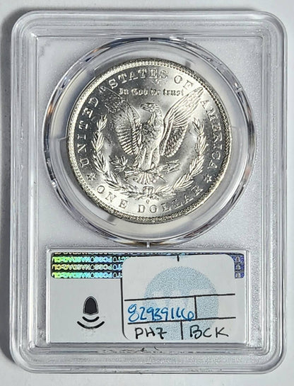 1884 O Morgan Silver Dollar PCGS MS-64+ Sight White