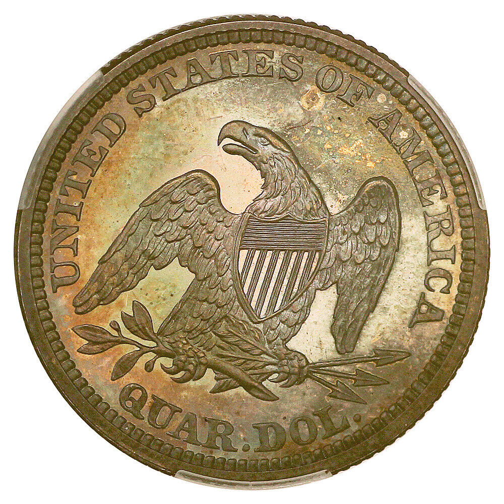 1865 25C CACG PR66 ex: D.L. Hansen - Liberty Seated Quarter