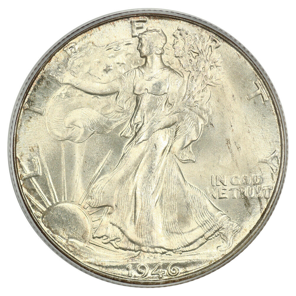 1946-D 50C PCGS MS66