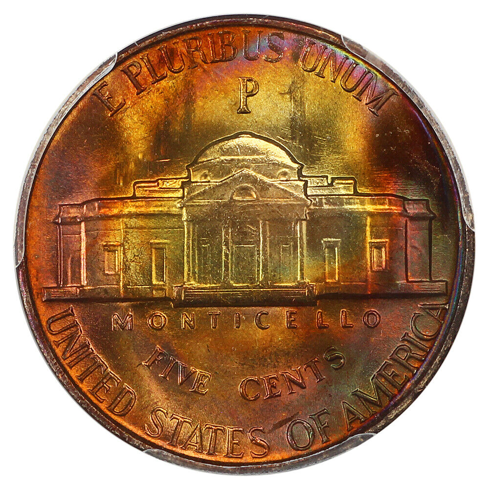 1945-P 5C PCGS MS67+ - Jefferson Nickel