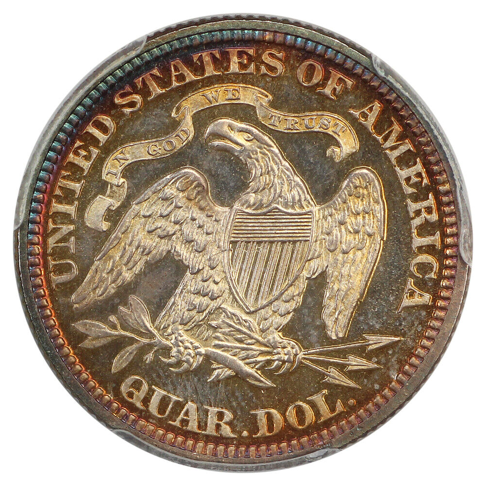 1873 25C PCGS PR66 (Arrows) ex: D.L. Hansen/Eliasberg