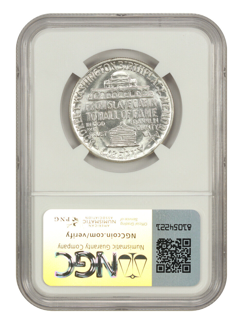 1948-S 50C Booker T. Washington NGC/CAC MS67+ - Classic Silver Commemorative