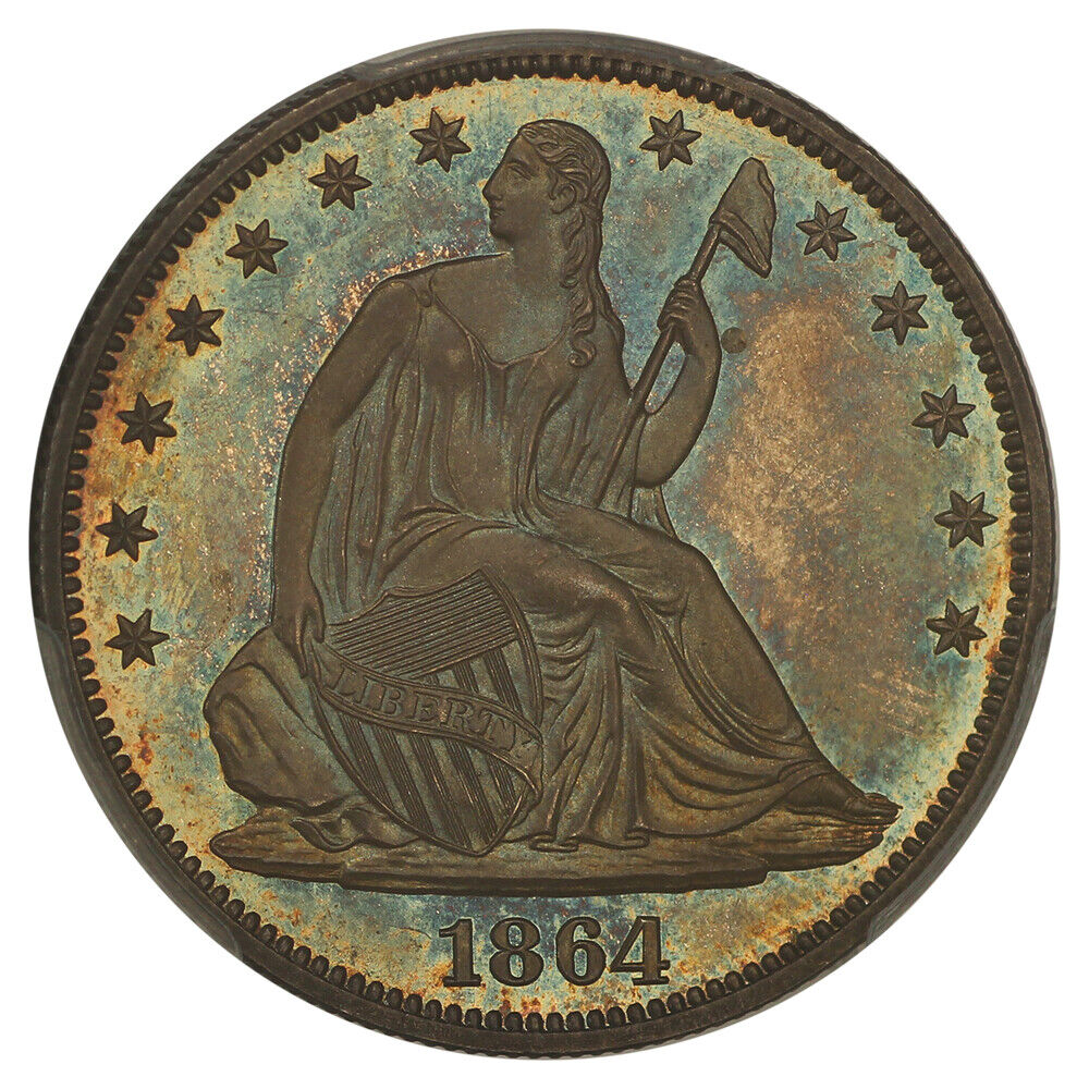 1864 50C PCGS PR66 ex: D.L. Hansen/Chrismor