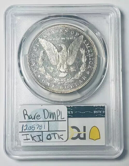 1878 P Morgan Silver Dollar PCGS MS-63 DMPL 7TF, Reverse of 1878- Rare DMPL