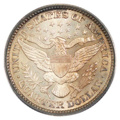 1893 25C PCGS MS66+