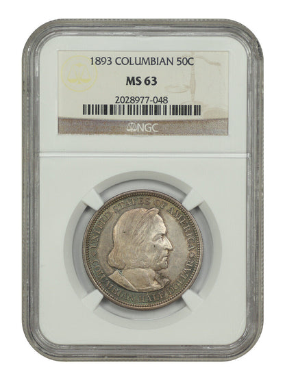 1893 50C Columbian NGC MS63 - Classic Silver Commemorative