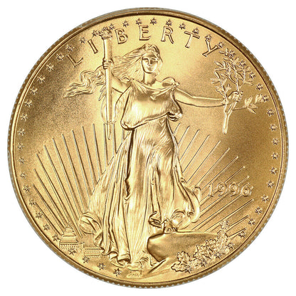 1996 $50 Gold Eagle PCGS MS70