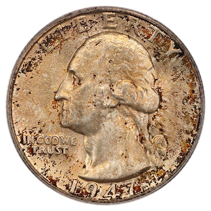 1947-D 25C PCGS MS66