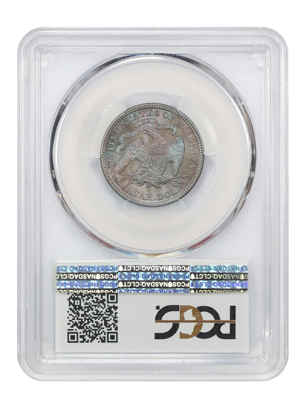 1890 25C PCGS MS67+ ex: D.L. Hansen