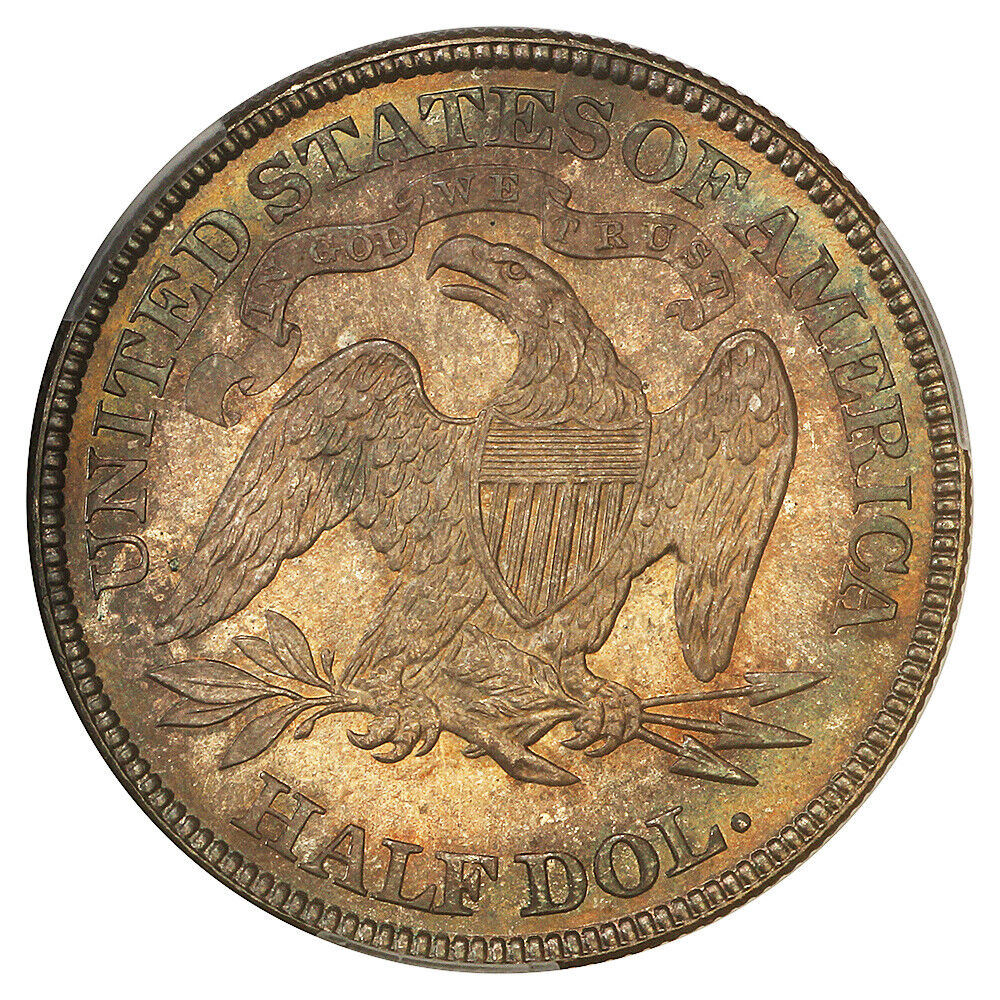 1884 50C CACG MS67 ex: D.L. Hansen - Liberty Seated Half Dollar