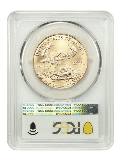 1991 $50 Gold Eagle PCGS MS70