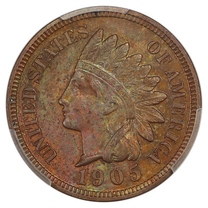 1905 1C PCGS PR62BN - Indian Cent