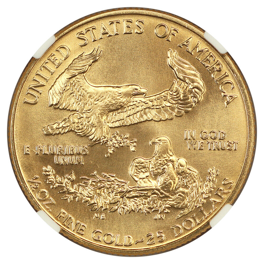 1991 $25 Gold Eagle NGC MS70 - $25 Gold Eagles