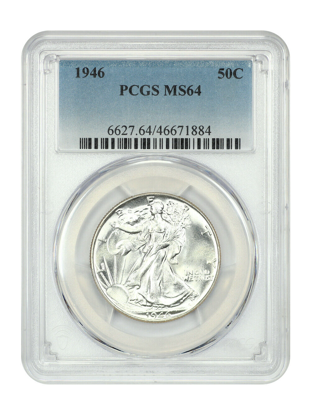 1946 50C PCGS MS64