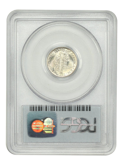 1938-D 10C PCGS MS66FB - Mercury Dime