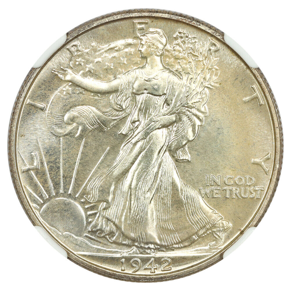 1942 50C NGC PR68 - Walking Liberty Half Dollar