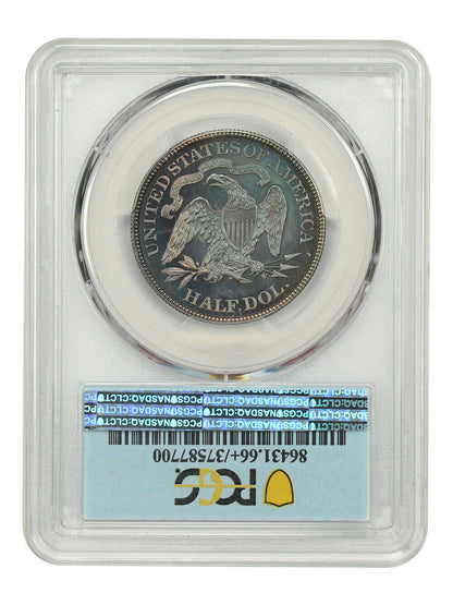 1873 50C PCGS PR66+CAM (No Arrows, Closed 3) ex: D.L. Hansen