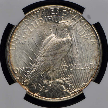 1927-S Peace Dollar S$1 NGC MS65