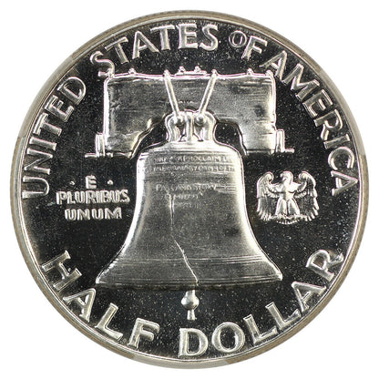 1954 50C CACG PR68CAM ex: D.L. Hansen - Franklin Half Dollar