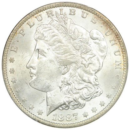 1887-O $1 PCGS MS64 - Morgan Dollar