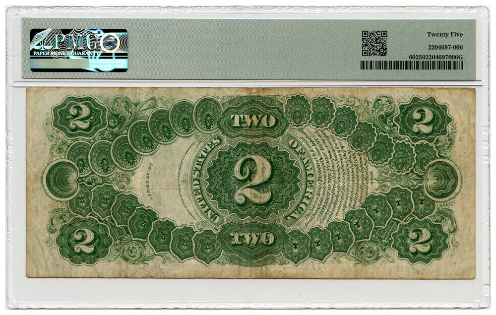 FR. 60 1917 $2 Legal Tender PMG VF25 - Other