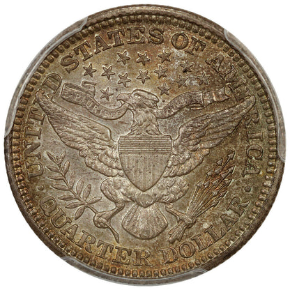 1905 25c PCGS MS66 ex: D.L. Hansen