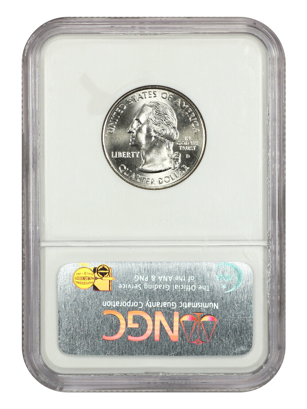 2003-D 25C Illinois NGC MS67 - Washington 50 States Quarters