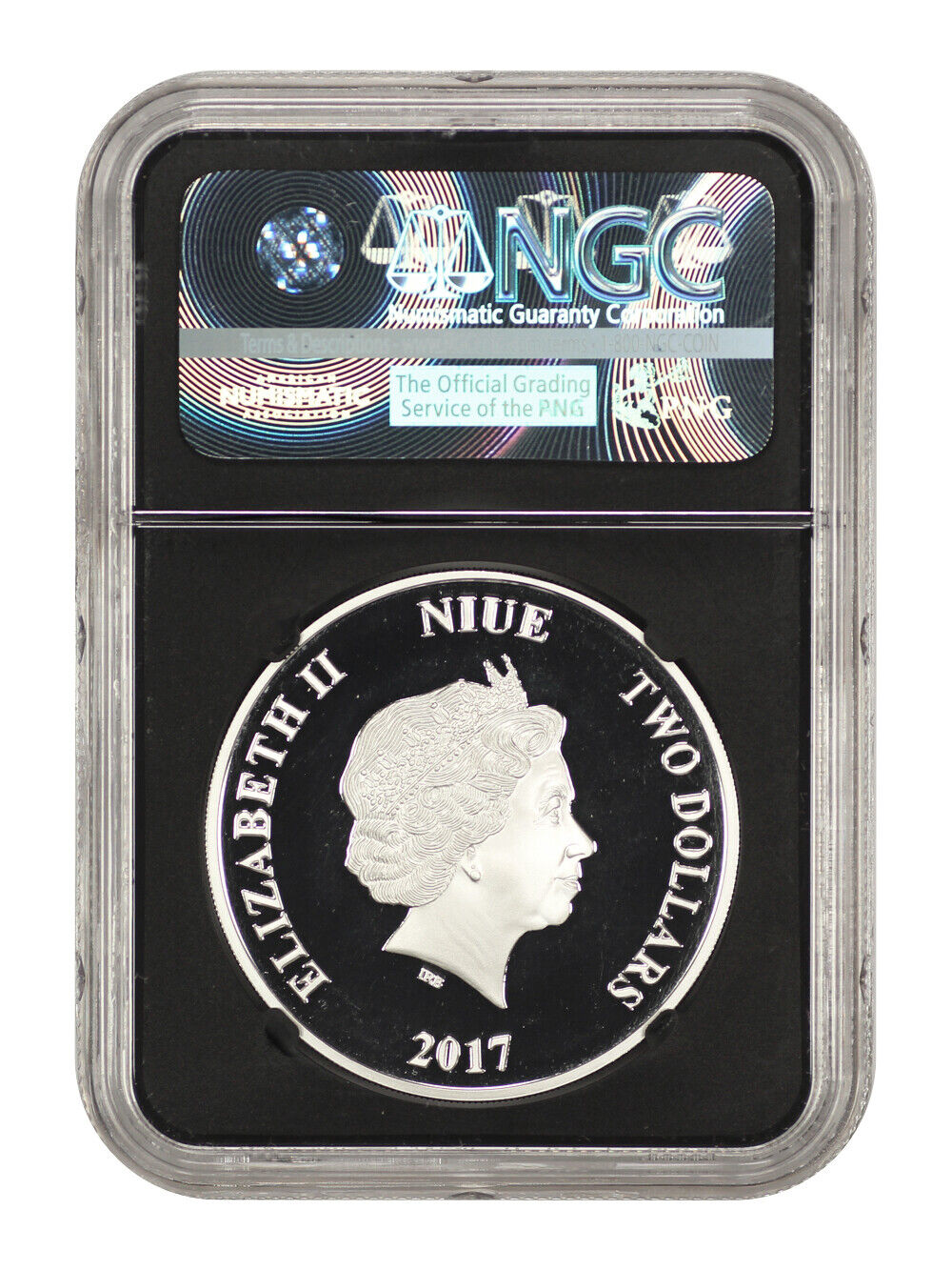 Niue: 2017 Star Wars Obi-Wan $2 NGC Gem Proof (One of First 1000 Struck)