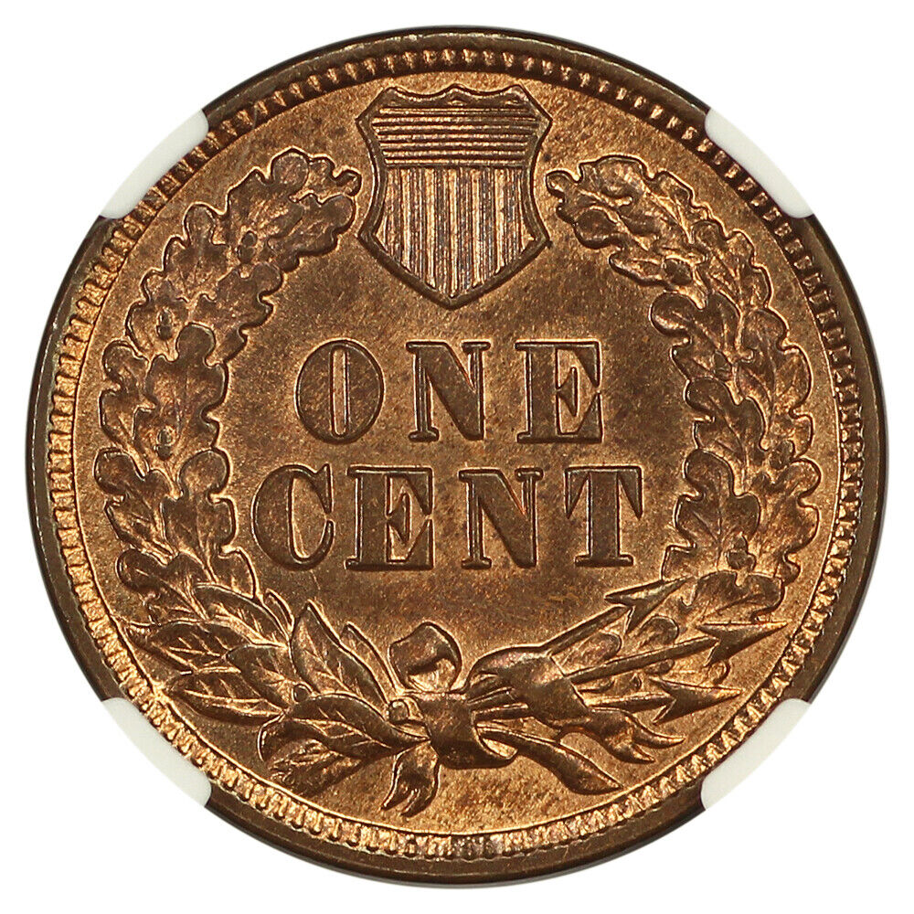 1879 1C NGC MS65RB - Indian Cent