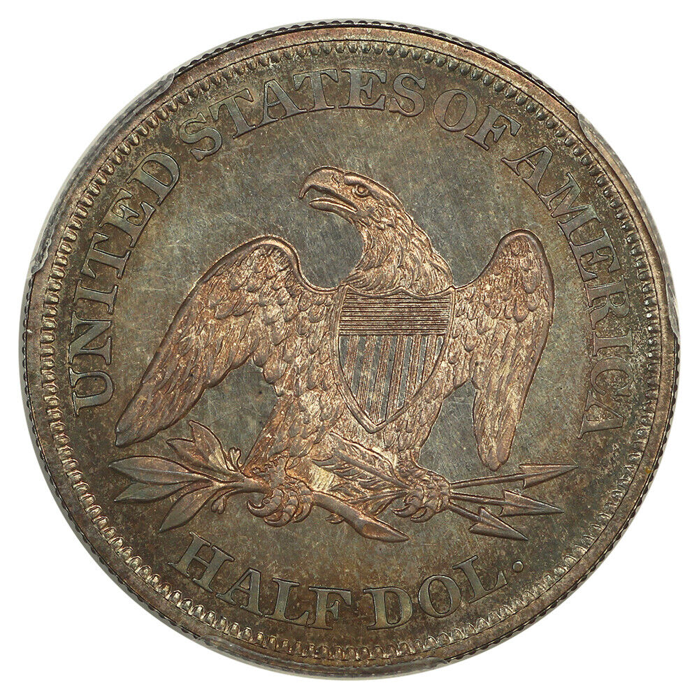 1862 50C PCGS PR65 ex: D.L. Hansen