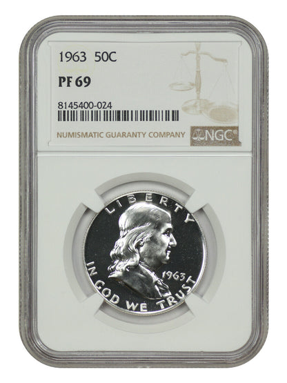 1963 50C NGC PR69