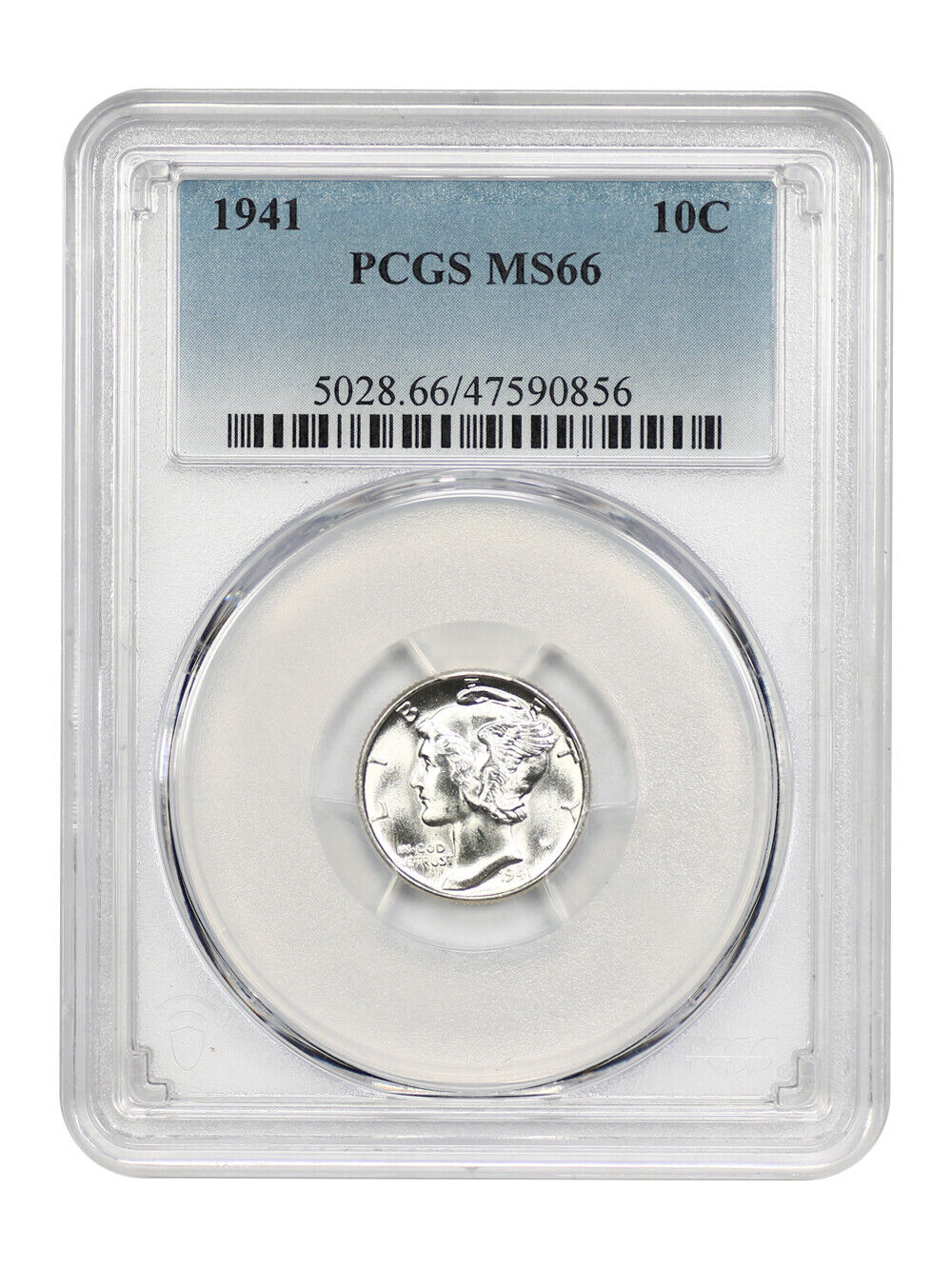 1941 10C PCGS MS66