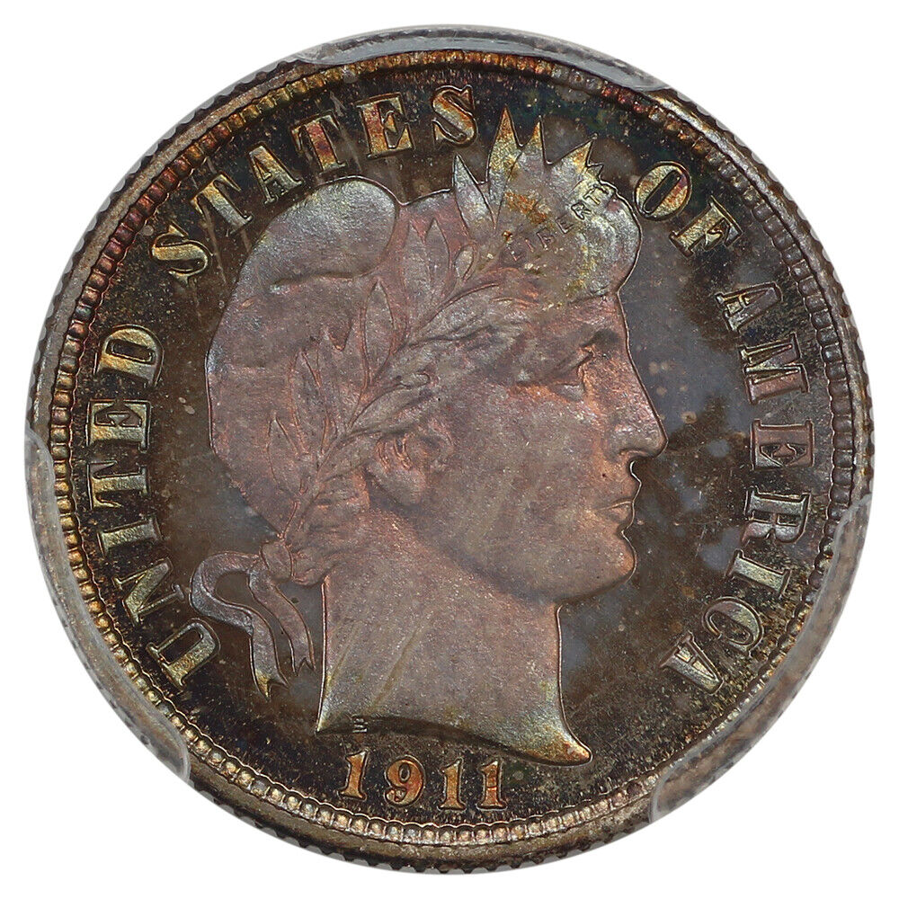 1911 10C PCGS PR68 ex: D.L. Hansen