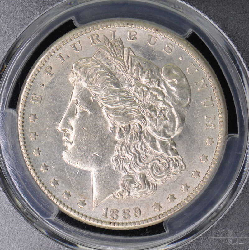 1889-CC $1 Morgan Dollar PCGS AU58