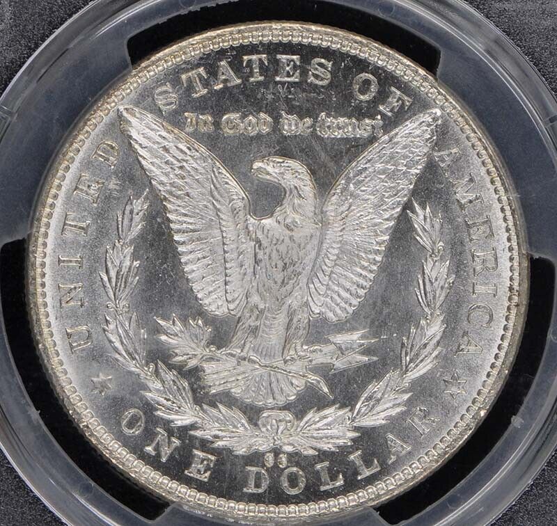 1890-CC $1 Morgan Dollar PCGS MS65+PL (CAC)