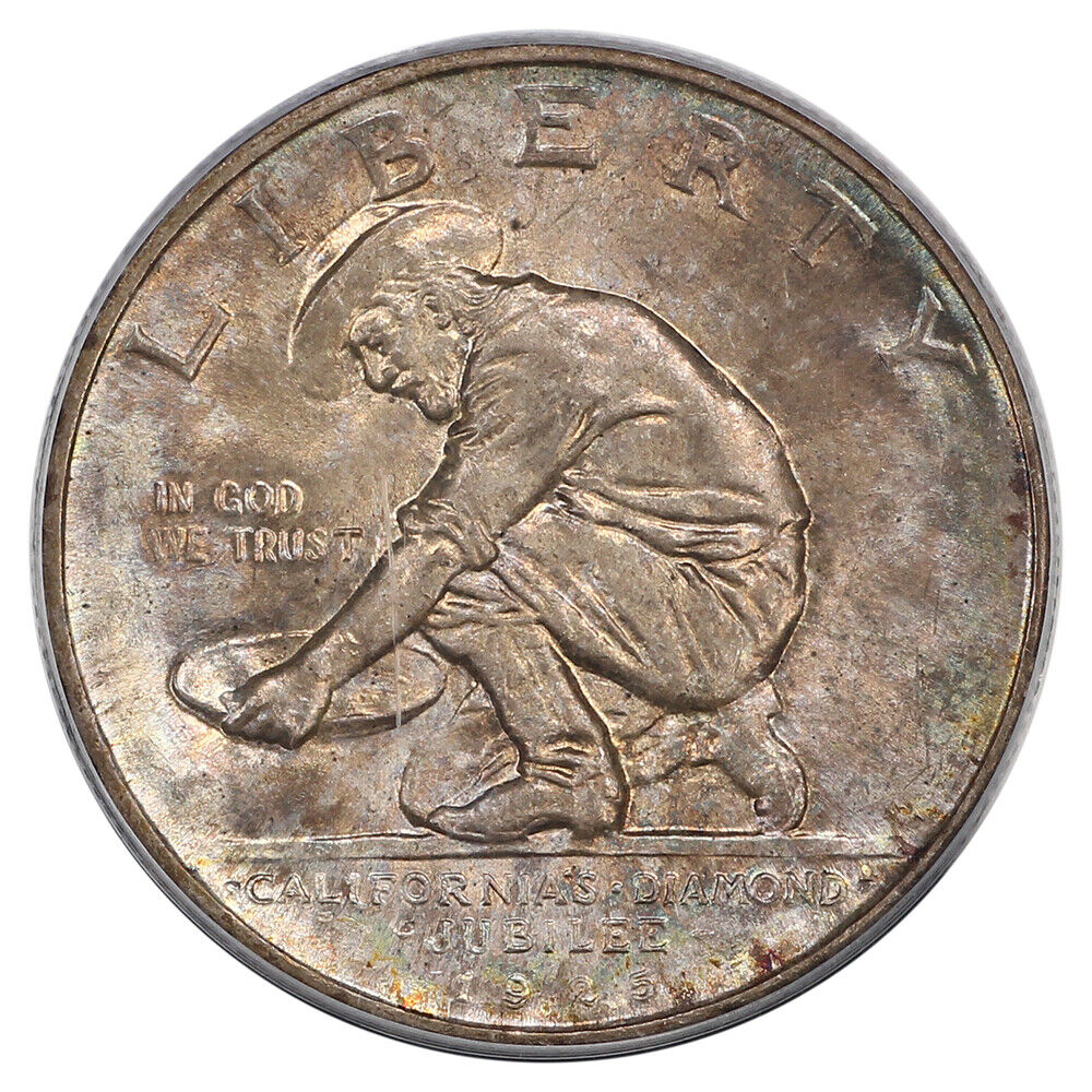 1925-S 50C California PCGS/CAC MS66 - Classic Silver Commemorative