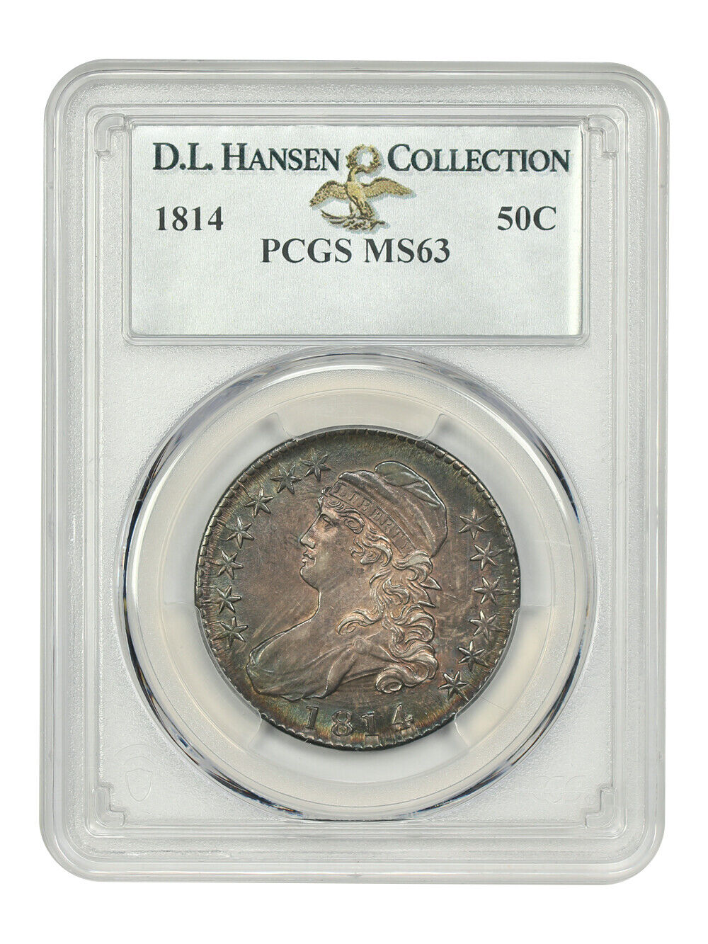 1814 50C PCGS MS63