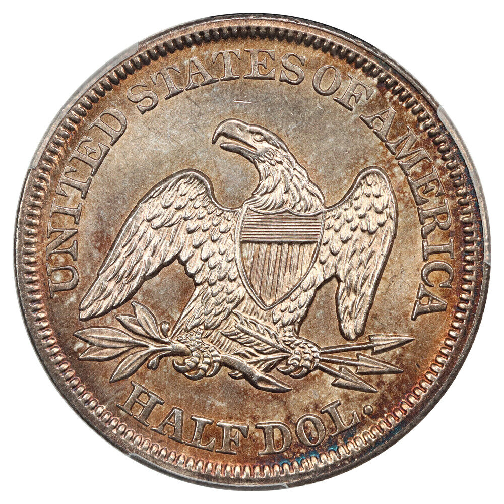 1851 50C PCGS MS65 ex: D.L. Hansen