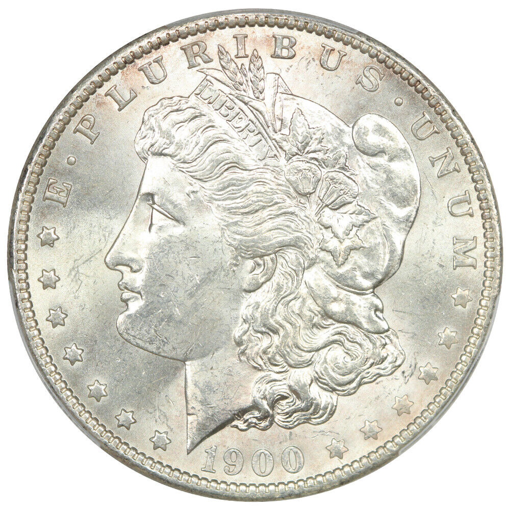 1900-O/CC $1 PCGS MS62 - Morgan Dollar - Scarce Over-Mintmark Variety