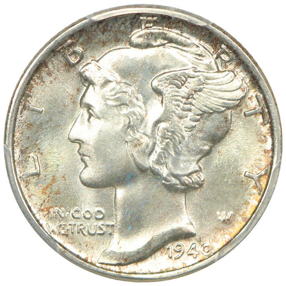 1940 10C PCGS MS68FB ex: D.L. Hansen