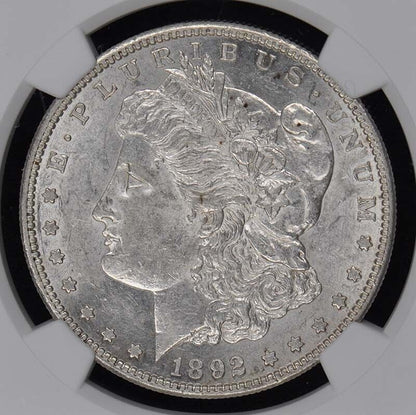 1892-S Morgan Dollar S$1 NGC AU58