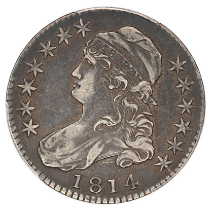 1814 50C PCGS VF35 (Overton 107) - Capped Bust Half Dollar