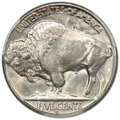 1937-S 5C PCGS MS67 - Buffalo Nickel