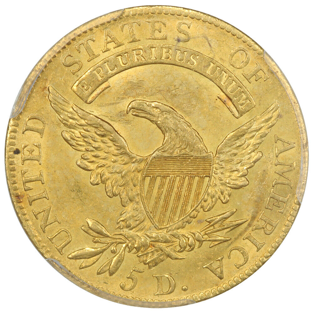 1808 $5 PCGS MS62 - Capped Bust $5