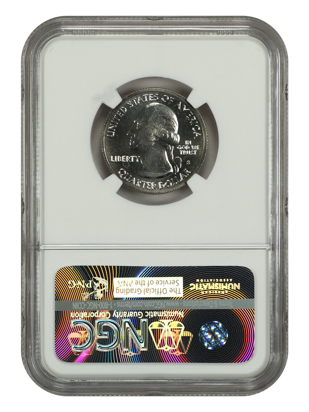 2016-S 25C Shawnee NP NGC MS67PL (Early Releases) - Type 1 - Clad