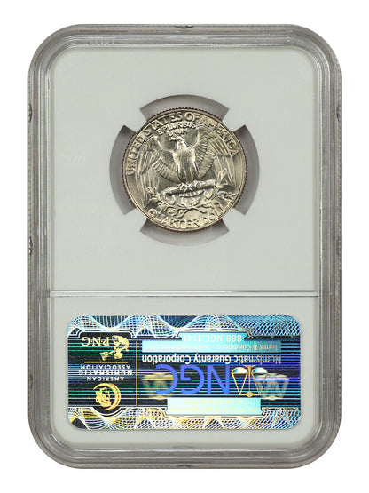 1985-D 25C NGC MS66 - Washington Quarter